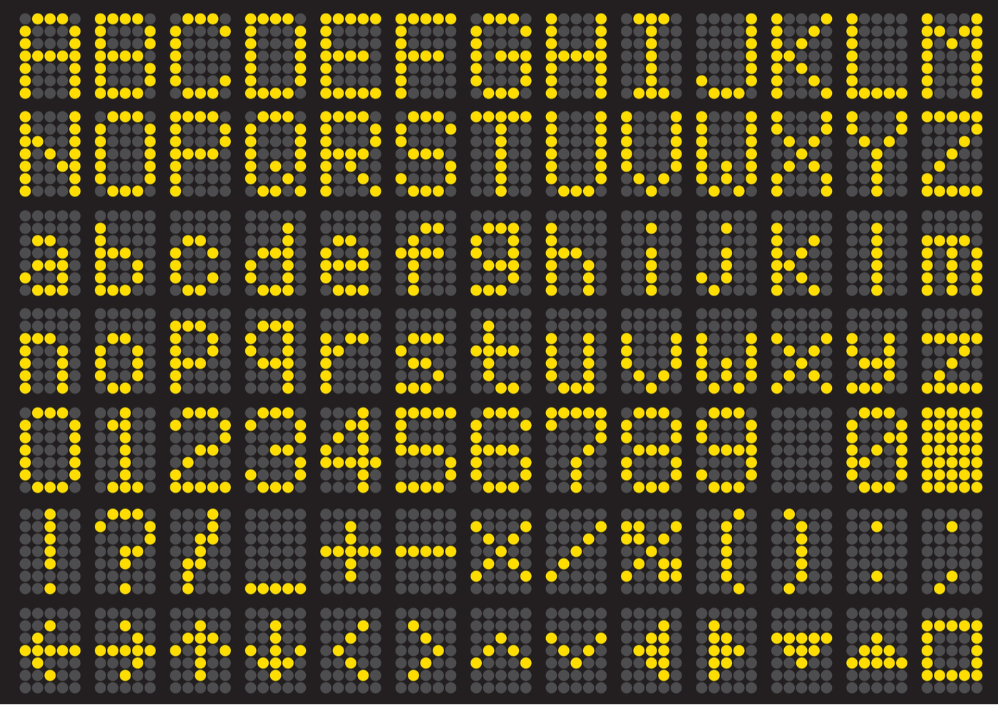 Dot Matrix Fake Id